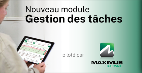 MAXIMUS Software - Nouveau module de gestion de tâches