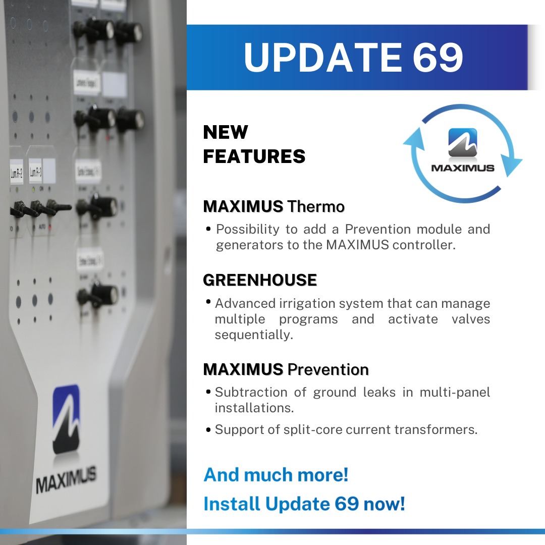 MAXIMUS Controller - Update Version 69