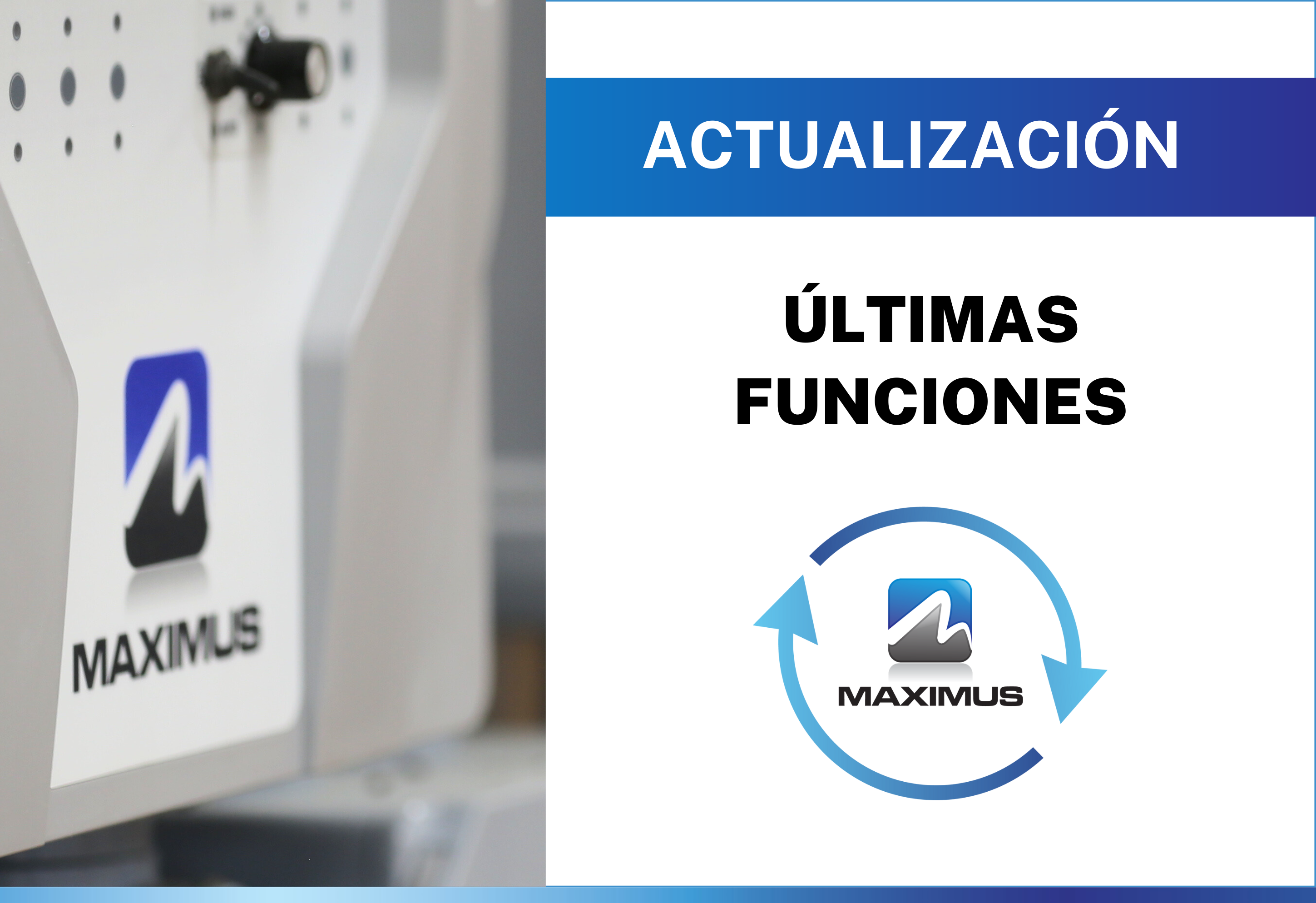 ACTUALIZACIÓN del controlador MAXIMUS.